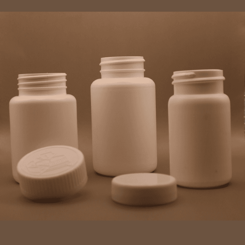 Tarro pastillero blanco